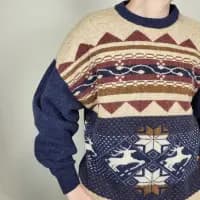 Yün Vintage Kazak - 1