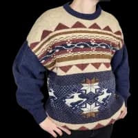 Yün Vintage Kazak - 0