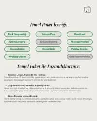 Temel Paket : Online İçmimarlık ve Dekorasyon Hizmeti - 1