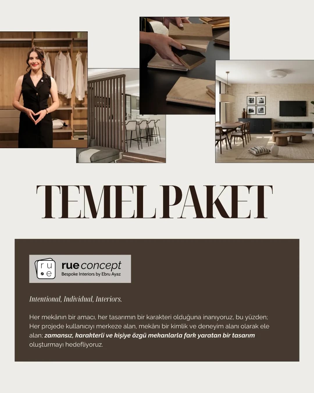 Temel Paket : Online İçmimarlık ve Dekorasyon Hizmeti - 1