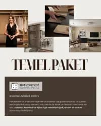 Temel Paket : Online İçmimarlık ve Dekorasyon Hizmeti - 0