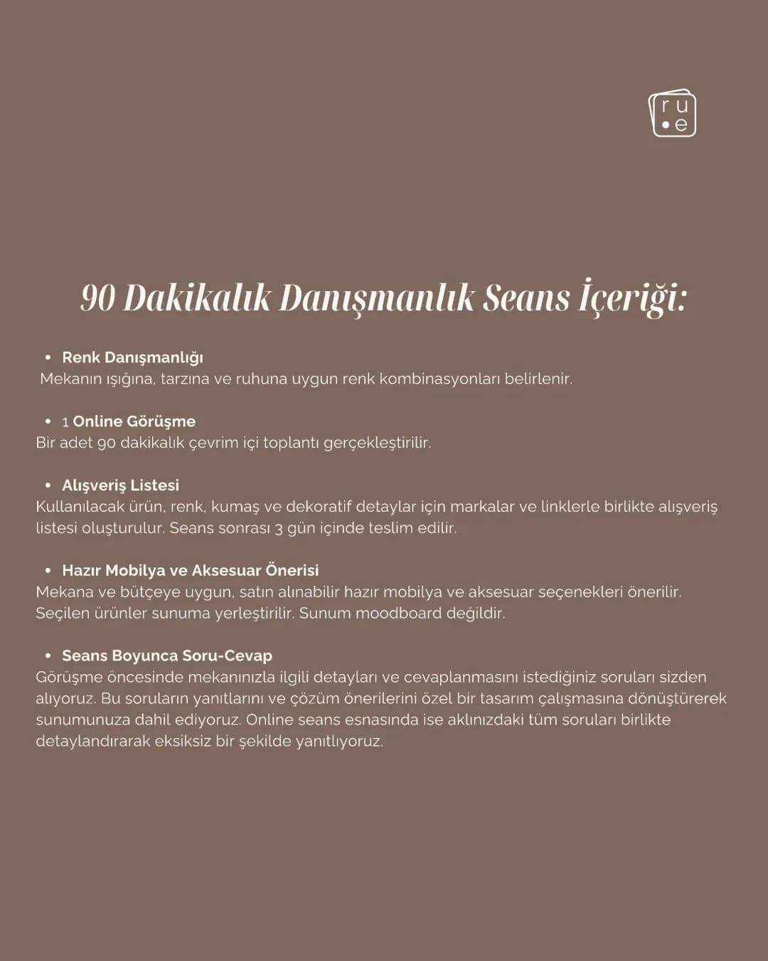 90 Dakikalık Danışmanlık Seansı: Online Danışmanlık ve Mekan Analizi - 4