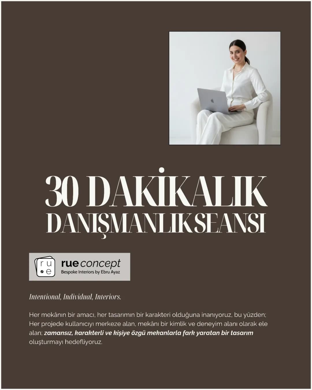 30 Dakikalık Danışmanlık Seansı: Online Danışmanlık ve Mekan Analizi - 1