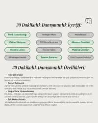 30 Dakikalık Danışmanlık Seansı: Online Danışmanlık ve Mekan Analizi - 1