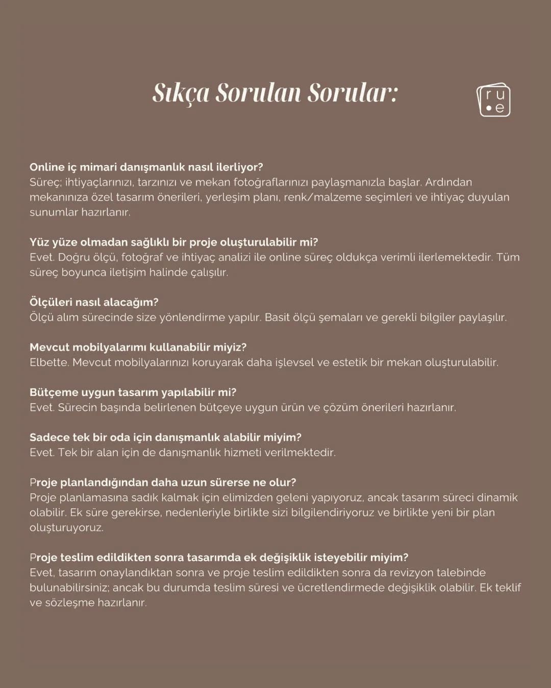 30 Dakikalık Danışmanlık Seansı: Online Danışmanlık ve Mekan Analizi - 6